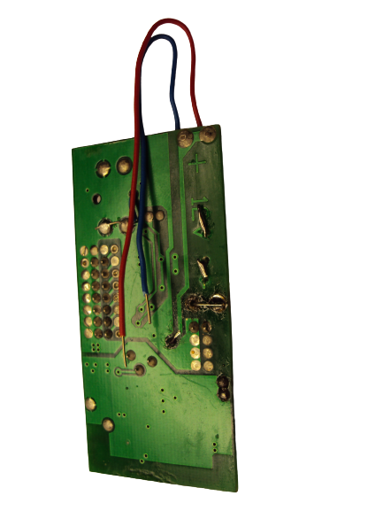 4a. Startset Batterie-Funkgong Modell AB03 mit Funksender-Platine: 100m Reichweite, 3 Melodien